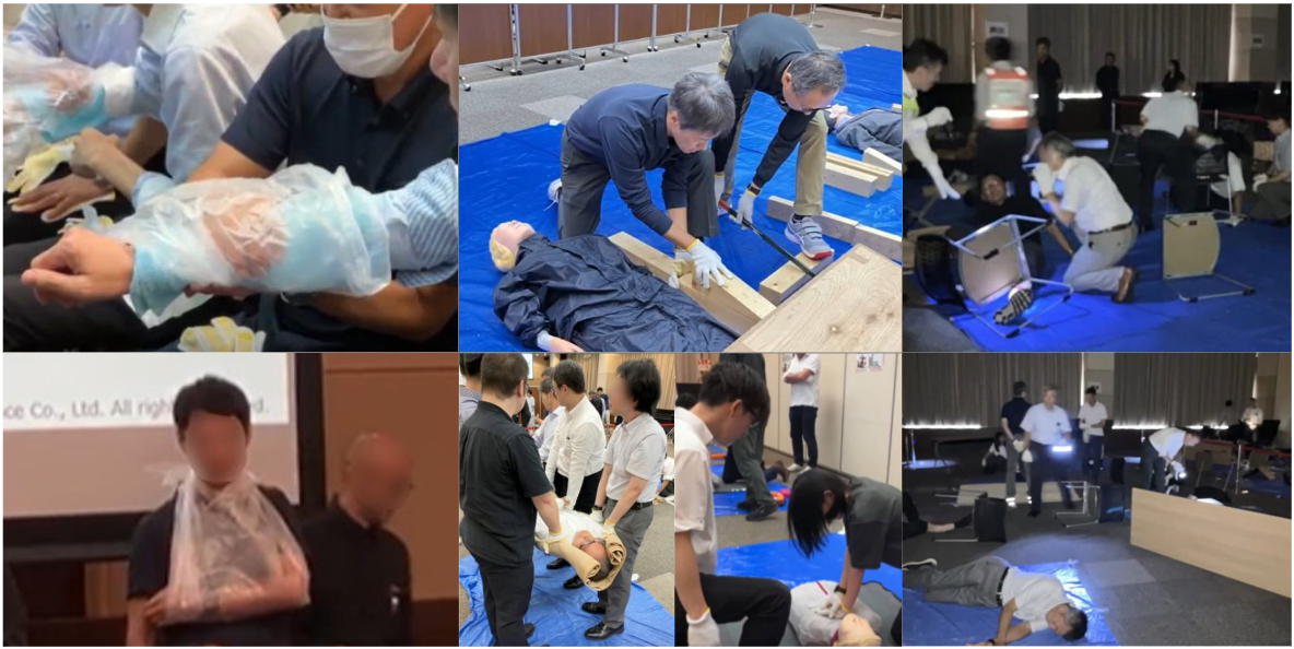 応急救護訓練のイメージ